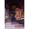 Water Color Handmade Painting 11 X 18 Inch - (Monument51)