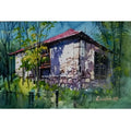 Water Color Handmade Painting 11 X 18 Inch - (House60)