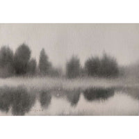 Water Color Handmade Painting 11 X 18 Inch - (Landscape124)