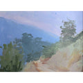 Water Color Handmade Painting 11 X 18 Inch - (Landscape141)
