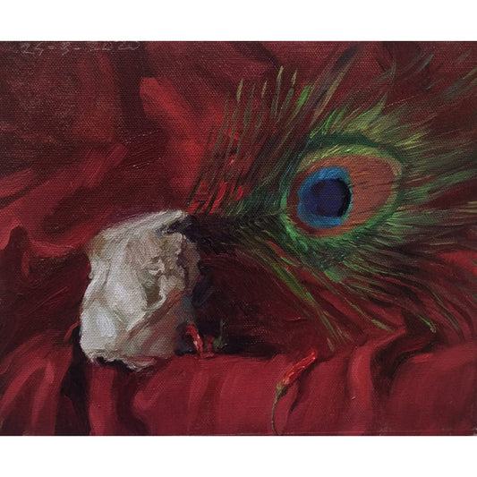Water Color Handmade Painting 11 X 18 Inch - (Religion165)