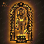 Ram Lalla Metal Wall Art With Light