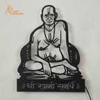 Swami Samarth Metal Wall Art Without Light