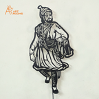 Shivaji Maharaj Metal Wall Art Without Light