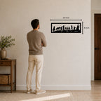 Lord of the Rings Metal Wall Art | Fellowship of the Ring | 24×8 Inch