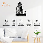 Balumama Metal Wall Art With Light information